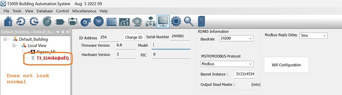 TEMCO T3E-32I T3000 Local Name 080225
