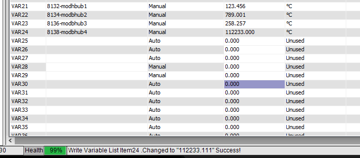 .111 but display .000